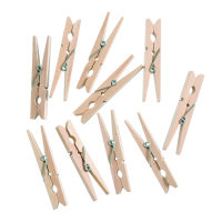 Holzklammern  roh, 72 x 10 mm 10 Stk.