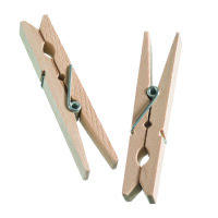 Holzklammern  roh, 72 x 10 mm 10 Stk.