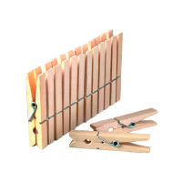 Holzklammern  roh 72 x 10 mm 50 St&uuml;ck
