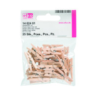 Holzklammern  roh, 30 x 7,5 x 4 mm 25 Stk.